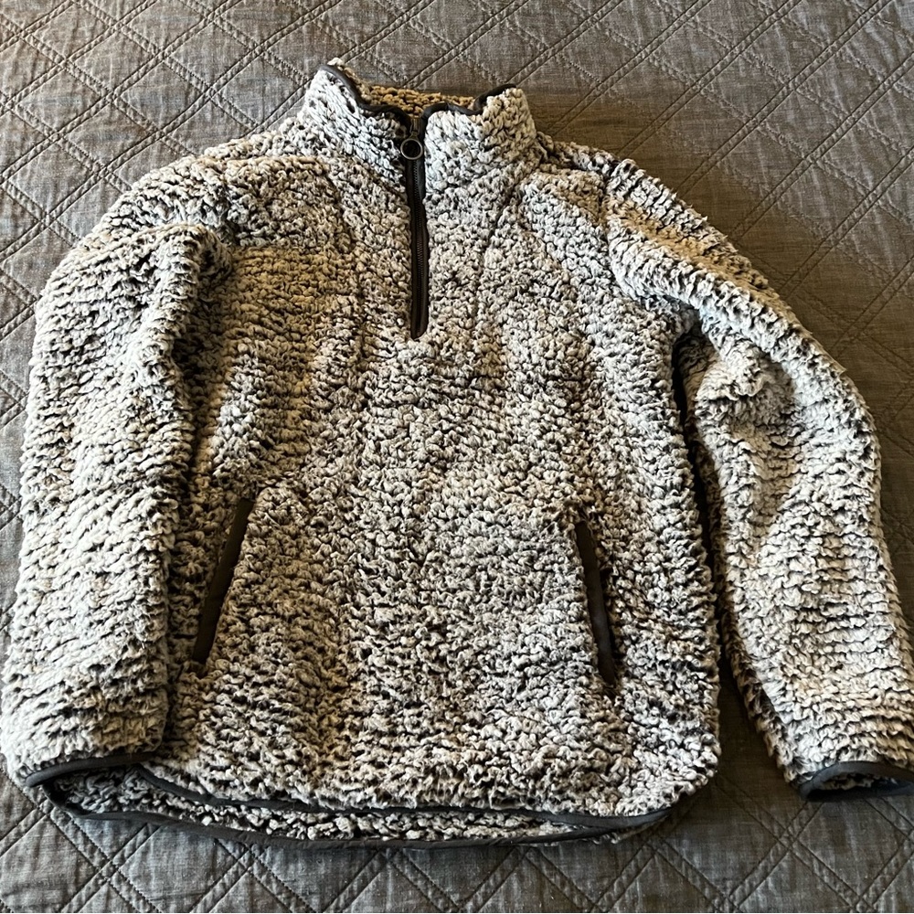 Thread & Supply, Womens Size Small, cozy quarter zip